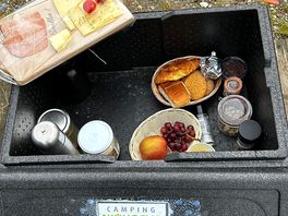 So wurde das frühstück geliefert!