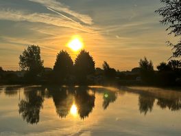 Morning over lake