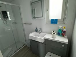 Clean and spacious bathroom