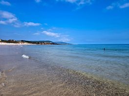 Almost deserted praia de llas, absolutely beautiful