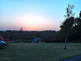 Sunset on a summer evening