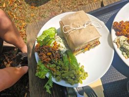 Sandwich from the cafe