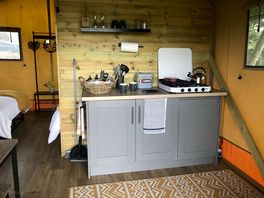 Inside kitchen