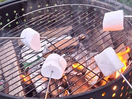 Smores making
