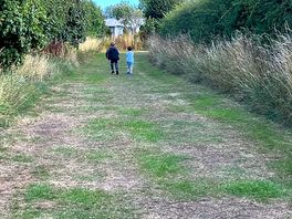 Dog walking route