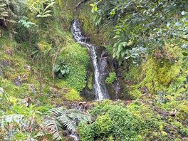 Waterfall part way walking up whin rigg