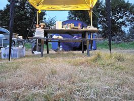 Our place 🏕✨😊