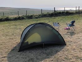 Tent with views