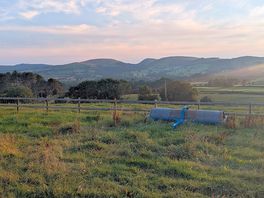 View of the hills
