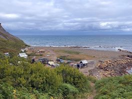 Cleveland way walk from runswick bay