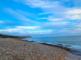 Coastline next to camp