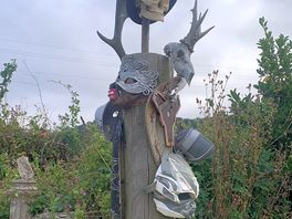 The campsite is beautifully bonkers. loved it.