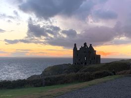 Uninterrupted views of dunsky castle