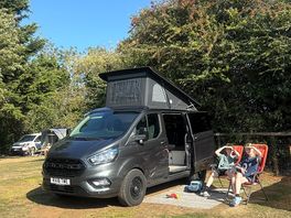 Our little set up for a short stay