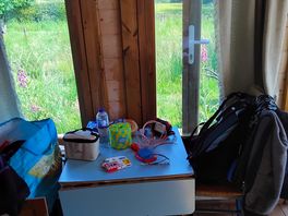 Small table and chairs
