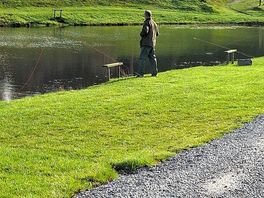 Fishing at llandegla
