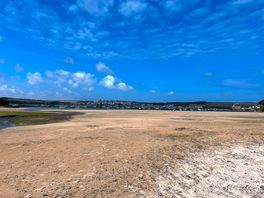 Beach during low tide
