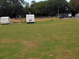The size of the central field. ideal for kids to play