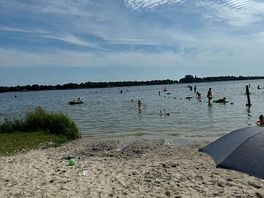 Fantastisk strand som var langgrunt.