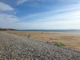 Newgale beach looking left
