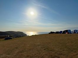 View from campsite