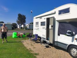 Spacious level pitches