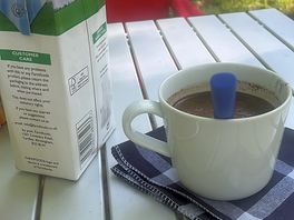 Morning coffee with the birds