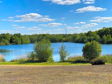 Great Lake, one of 11 fishing lakes on site