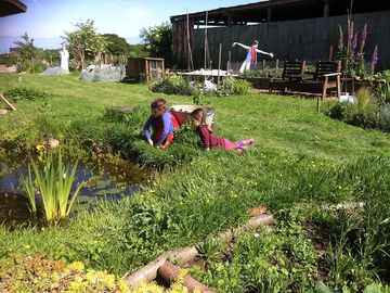 Visit the garden up at the farm, the kids will love spotting the wildlife in the pond (added by manager 11 Feb 2015)