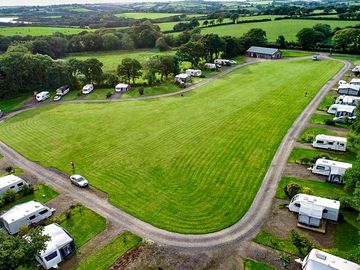 Aerial view of the site