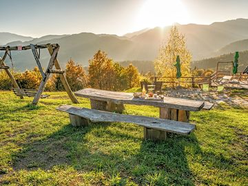 Bench and swing