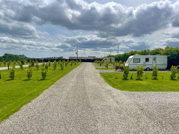 Track to the pitches