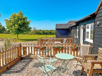 Seating area outside