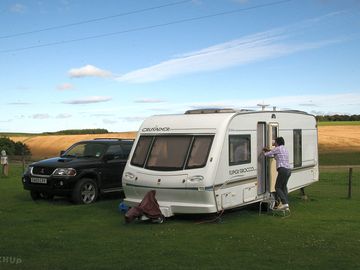 Larger touring vans welcome