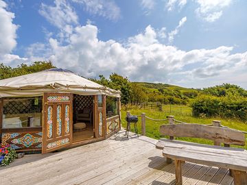 The decking area