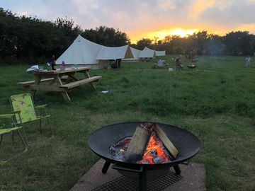 Firepits are permitted