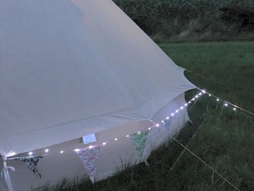 Bell tent exterior