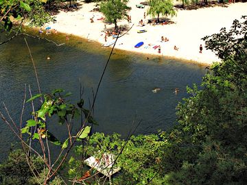 View over the lake