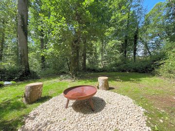Every pitch has a dedicated firepit area