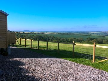 View from the shepherd's hut