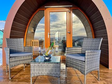 Relaxing outside area