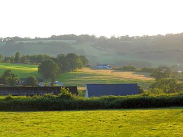 View from the camping field