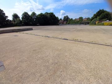 View over the pitches