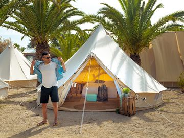 Bell tent for two