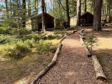Path to the cabins