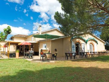 Snack bar with outdoor terrace