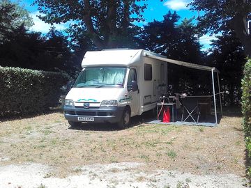 Large pitches with plenty of space for your equipment