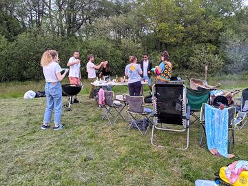 Have a bbq with friends when you stay with us! bbqs available to rent for your stay!