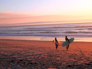 Sandy beaches nearby