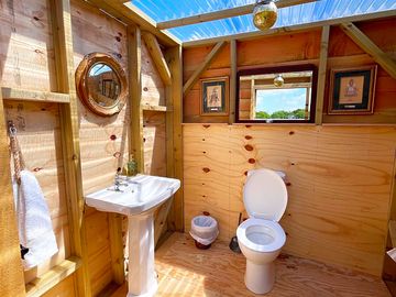 Bathroom area